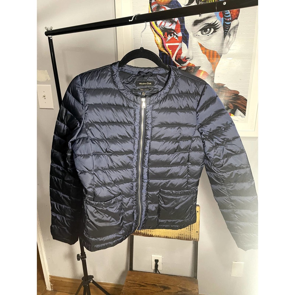 Massimo Dutti Dark Down Jacket